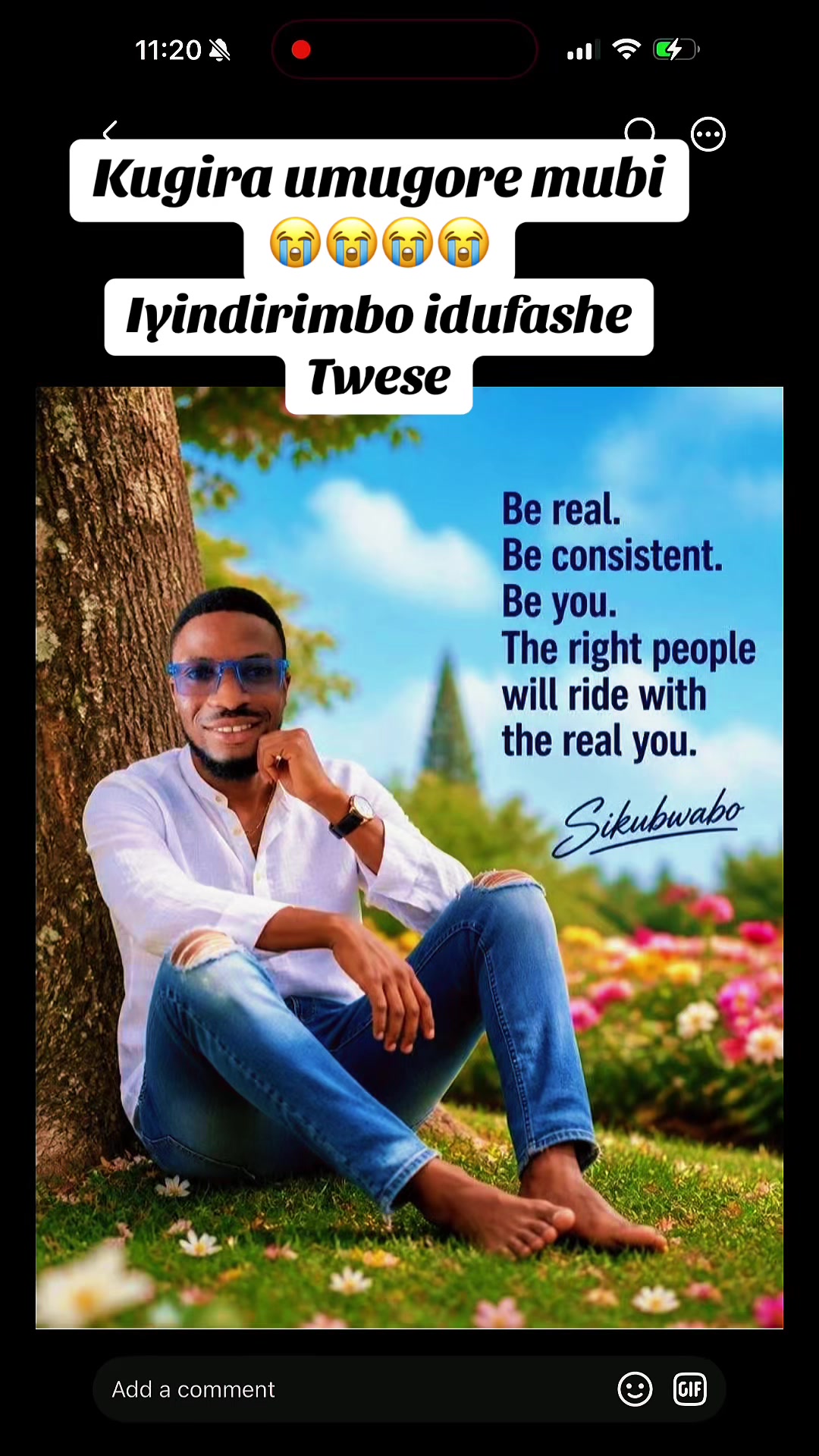 @Sikubwabo kajogi