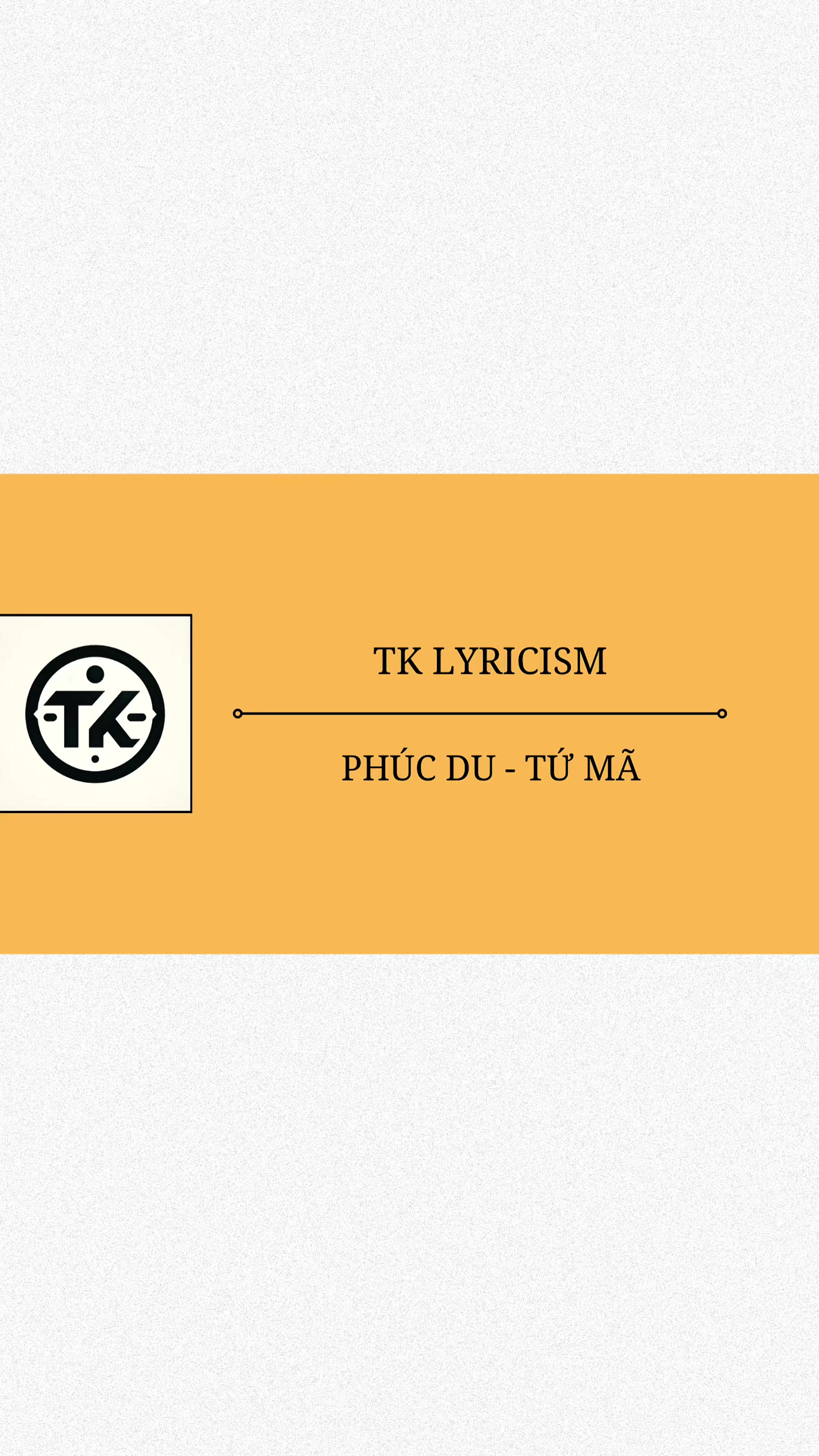 @TK LYRICISM
