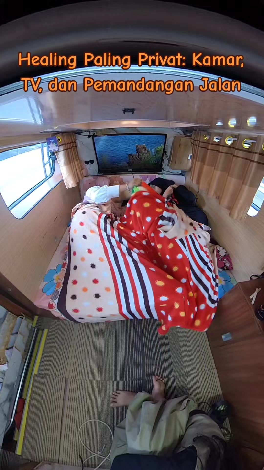 @family homestay campervan