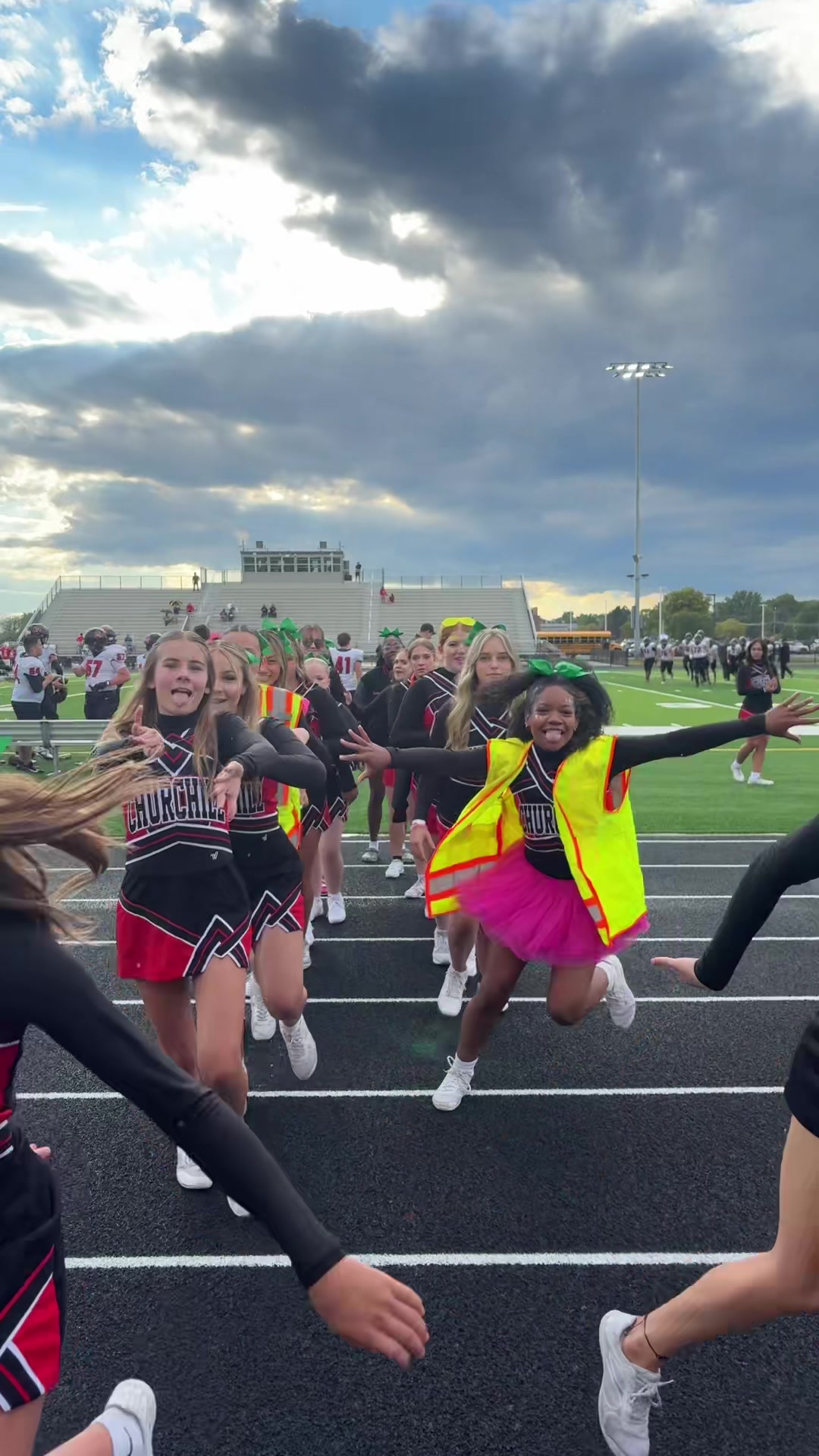 @churchill varsity cheer