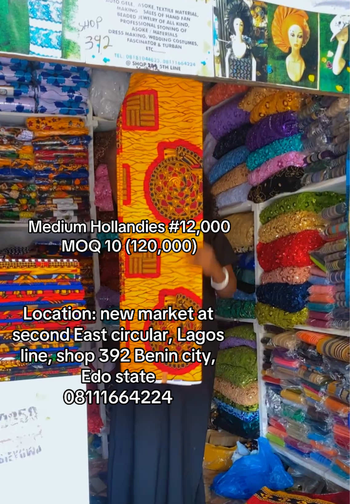 @HOME OF TEXTILE &GELE IN BENIN