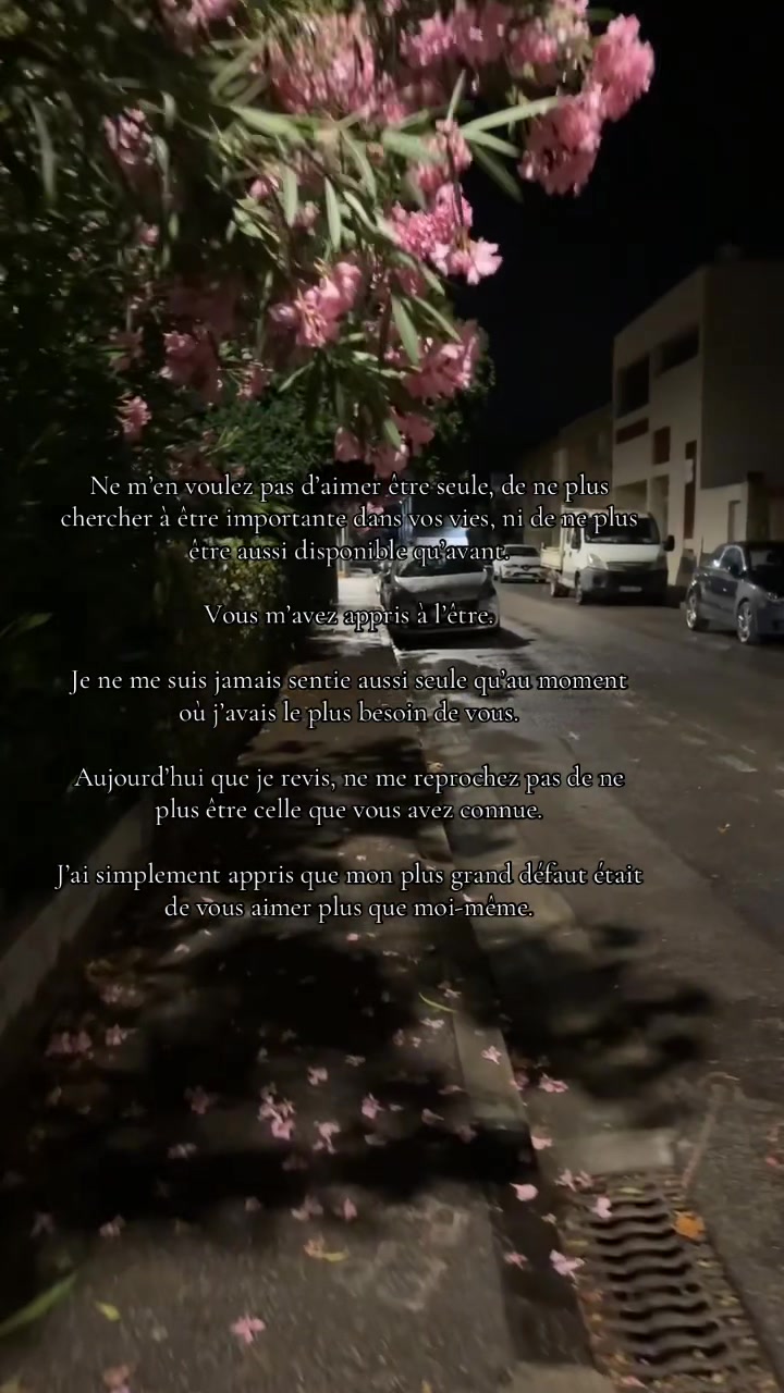 @La voix perdue…