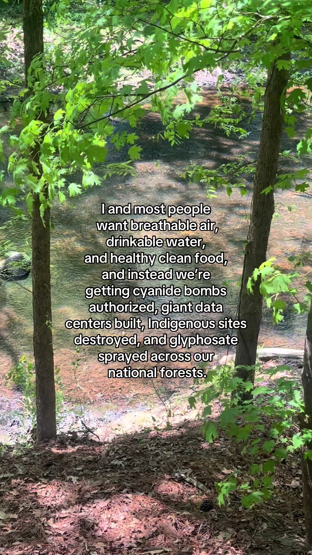 @environmentalist bro