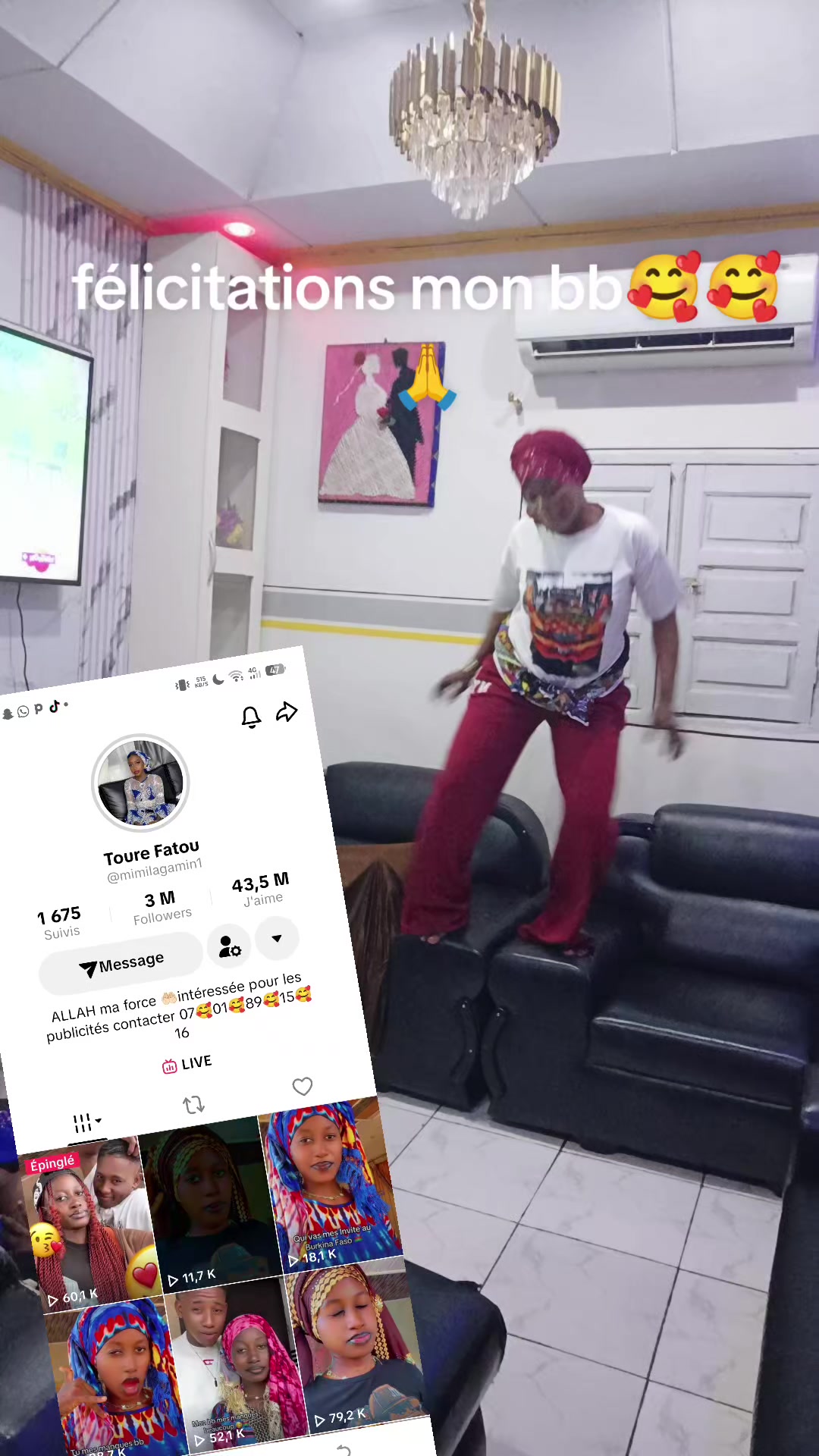 @la zigu&eacute;hi de TikTok