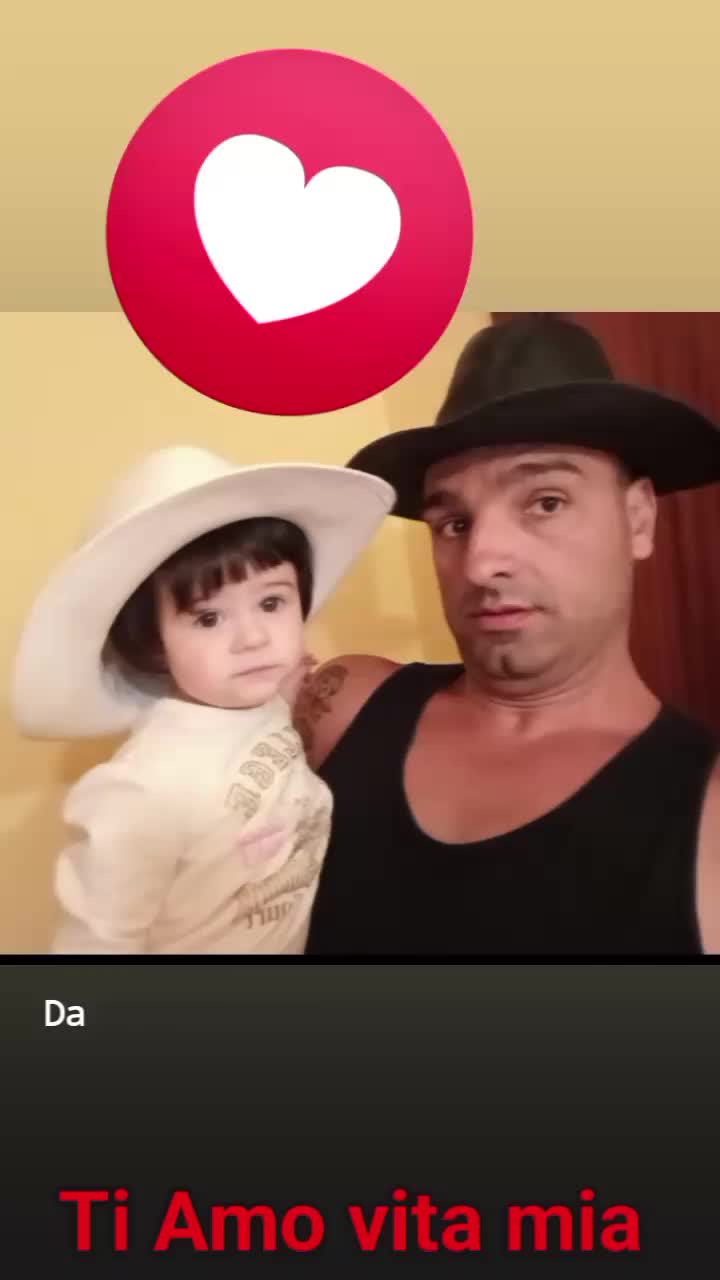 @Ti amo  papino 🖤💙