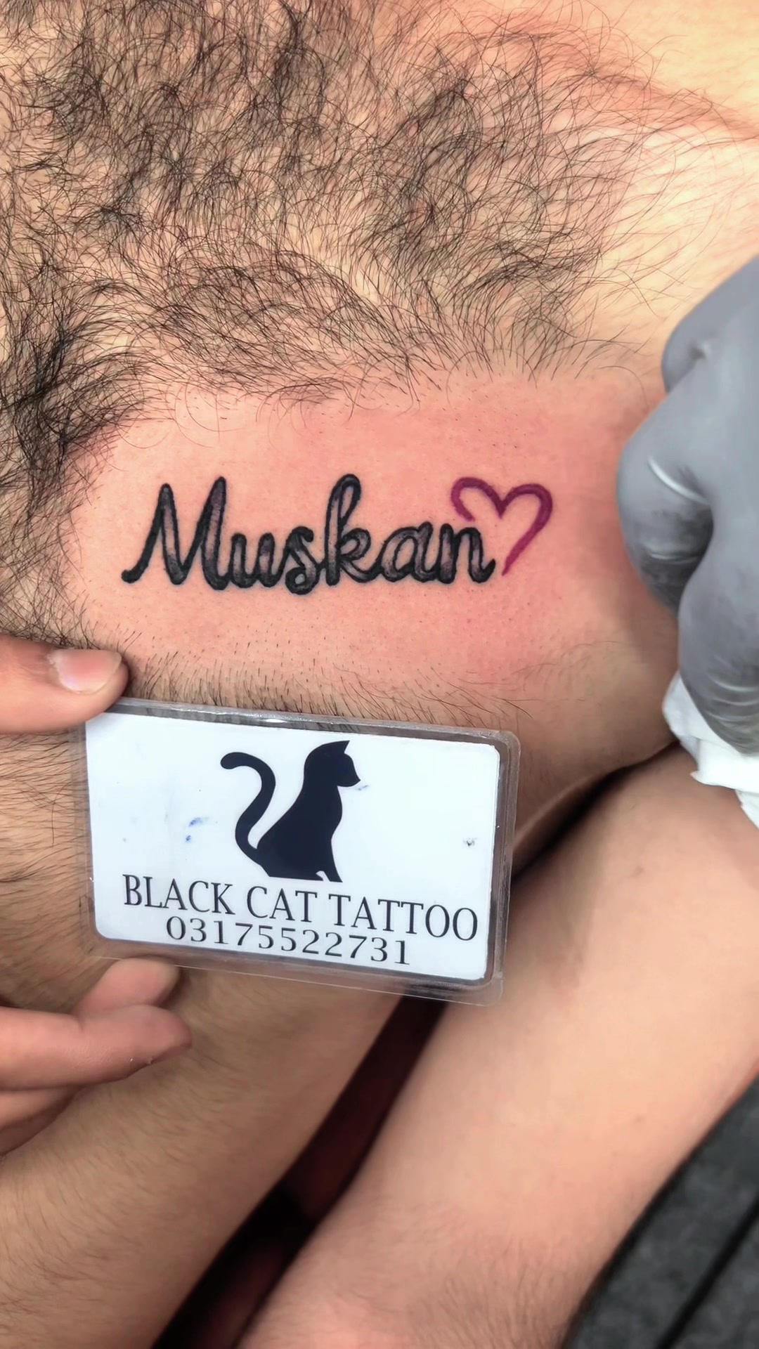 @Black cat Tatoo