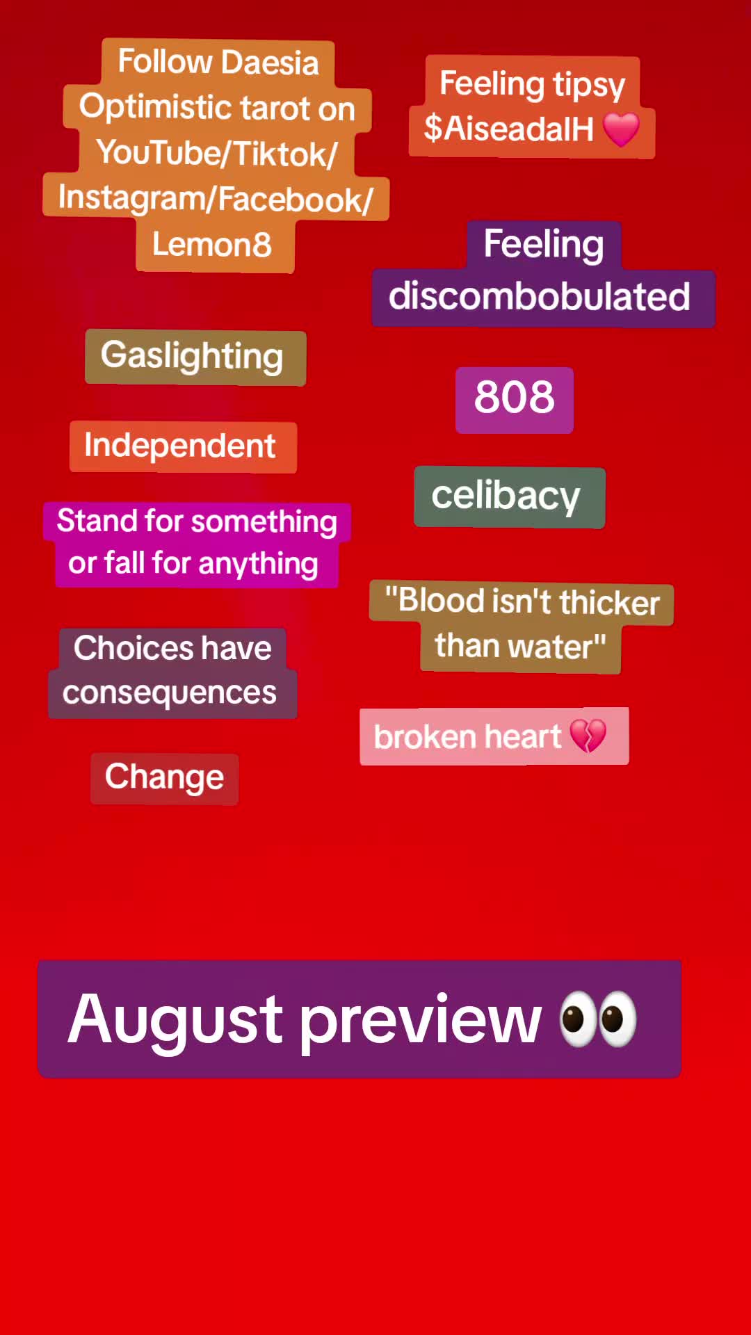 @Daesia Optimistic Tarot