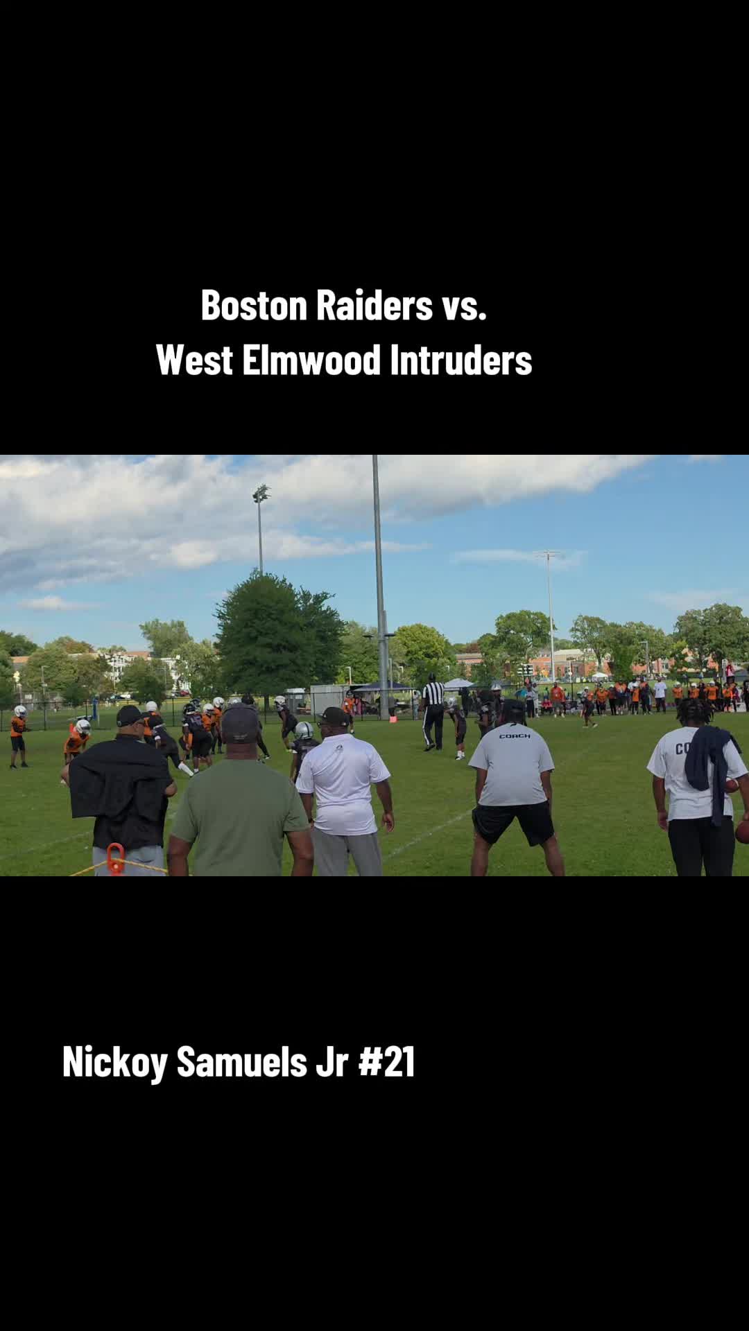@Nickoy Samuels Jr. Football