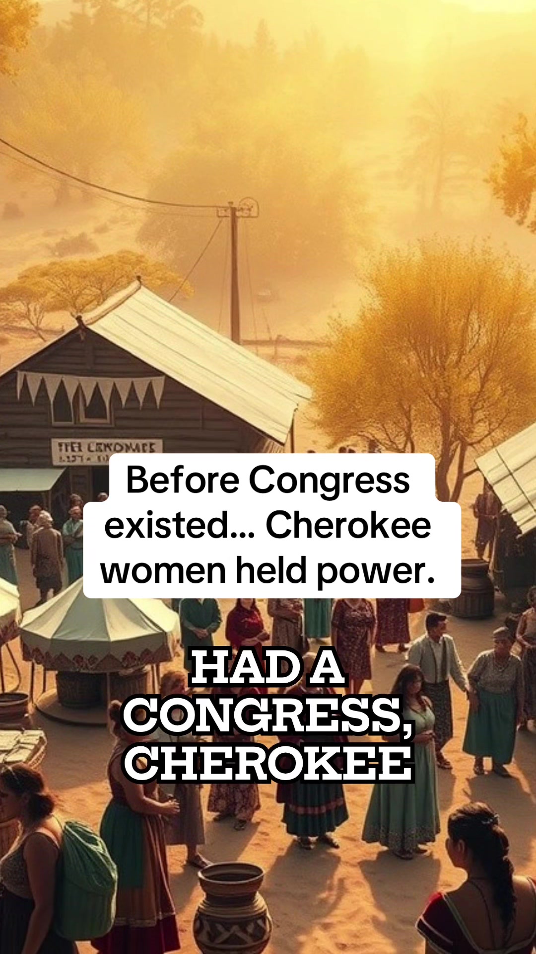 @Cherokee Native Women Rise🌅
