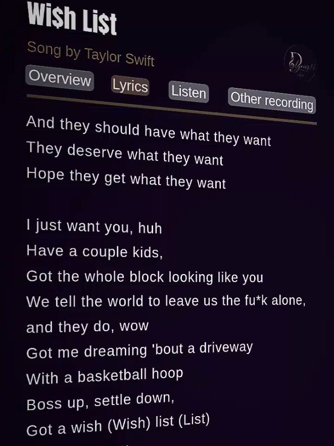 @D'lyrics