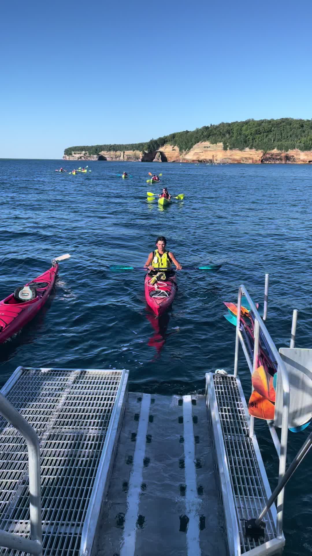 @Pictured Rocks Kayaking
