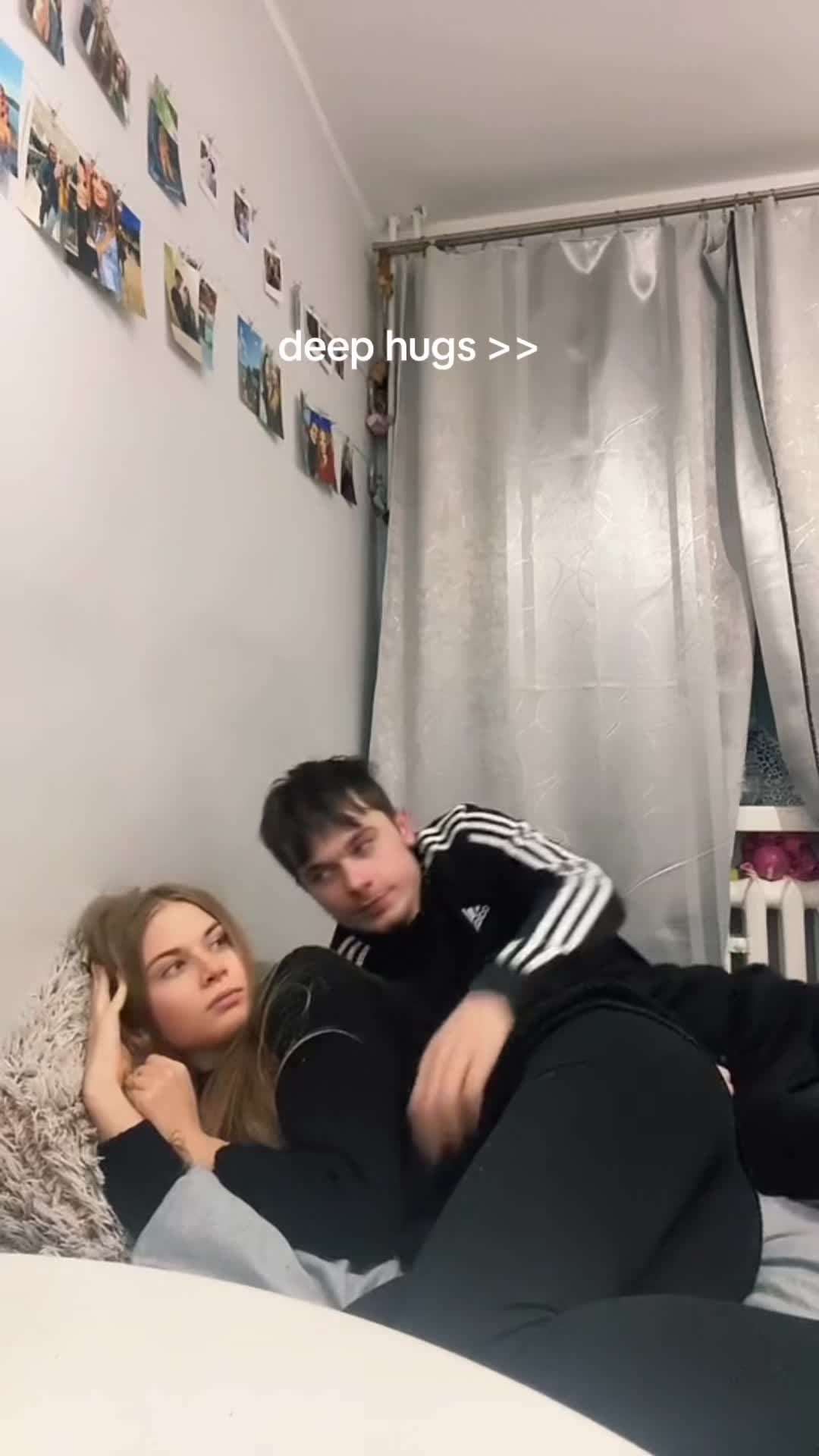 @Couple cute moment