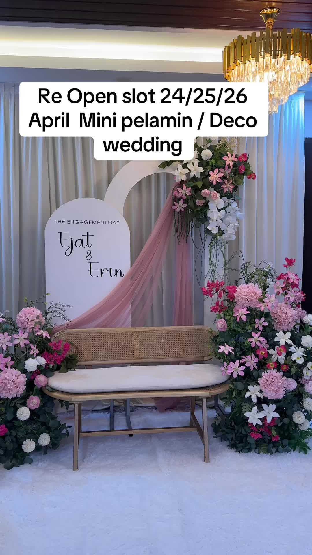 @MINI PELAMIN & MEJA DESSERT