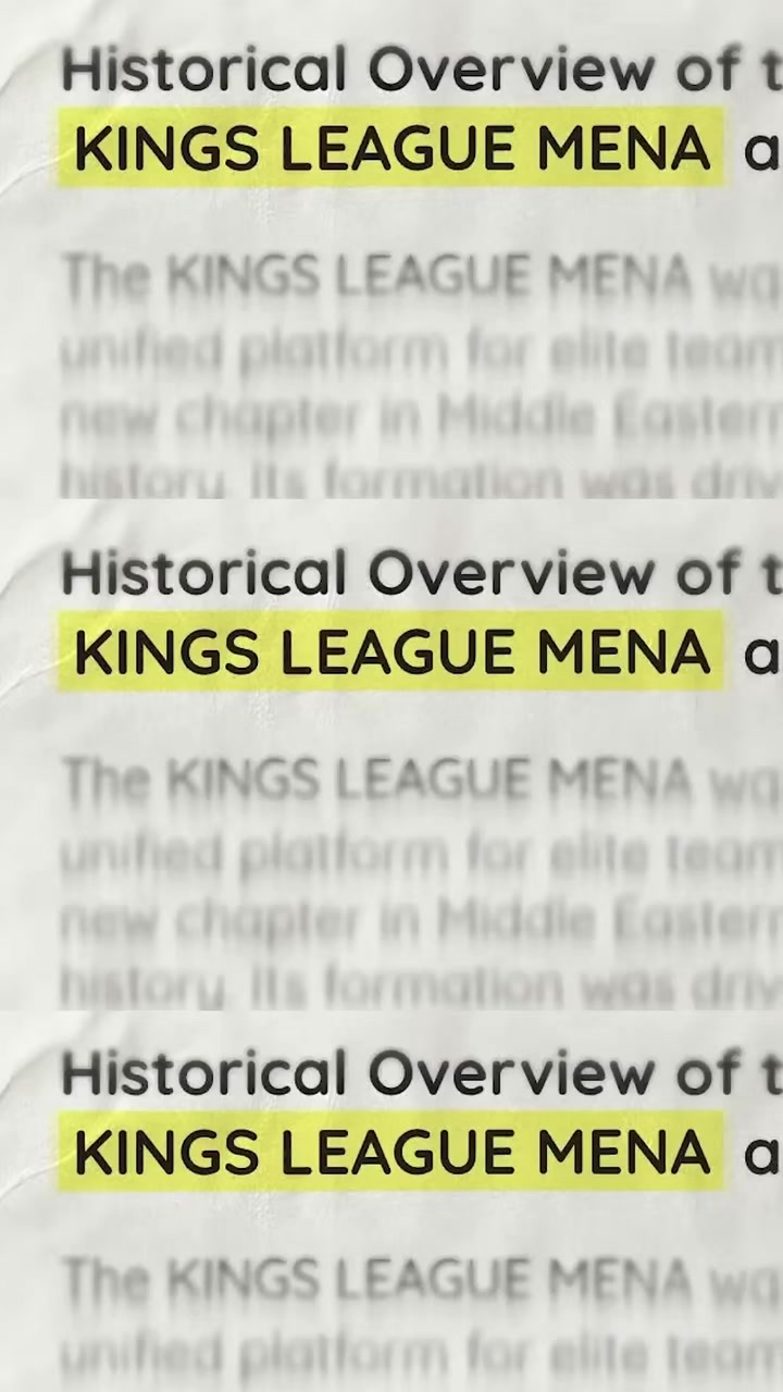 @Kings League MENA