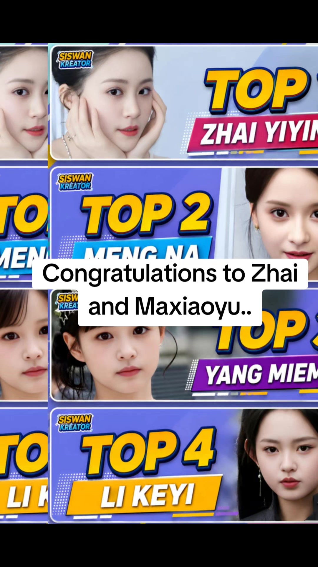 @Zhai.Yiying International💚🙏