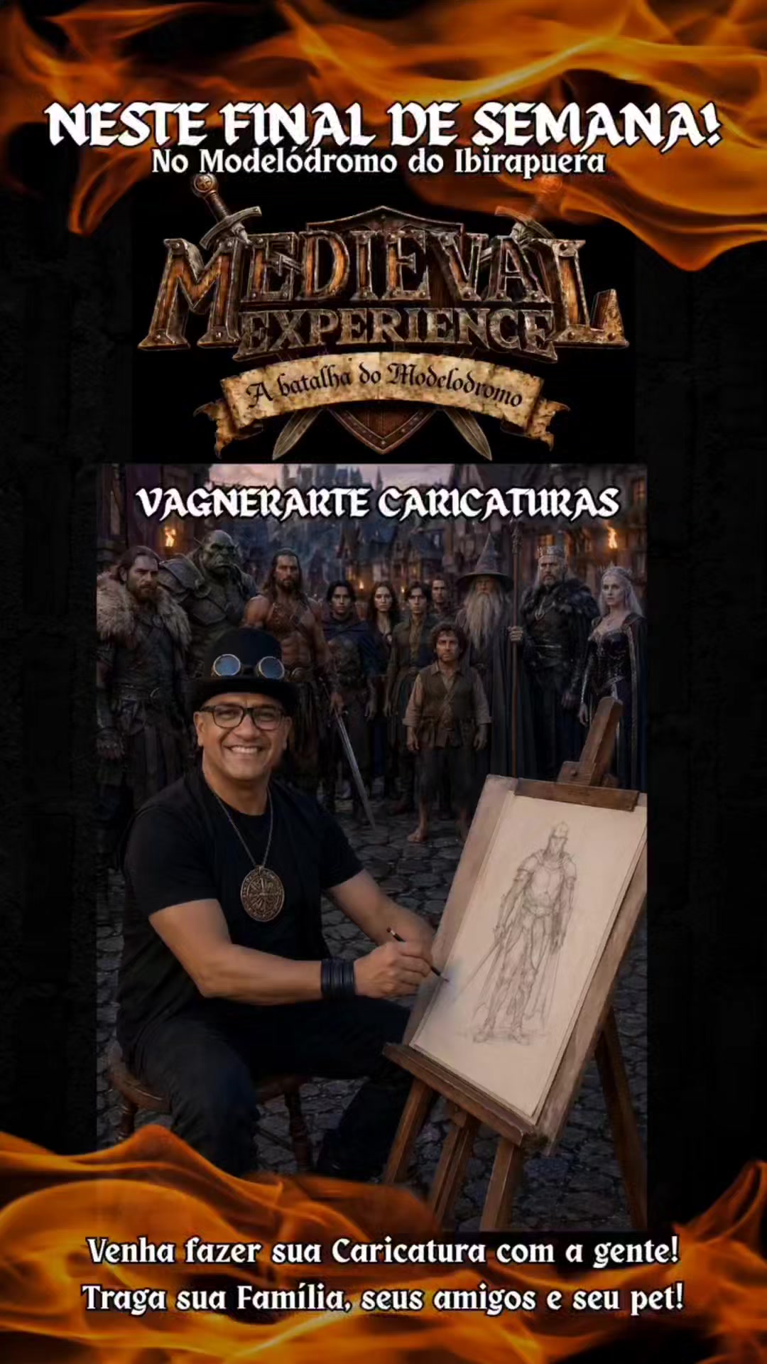 @Vagnerarte Caricaturas