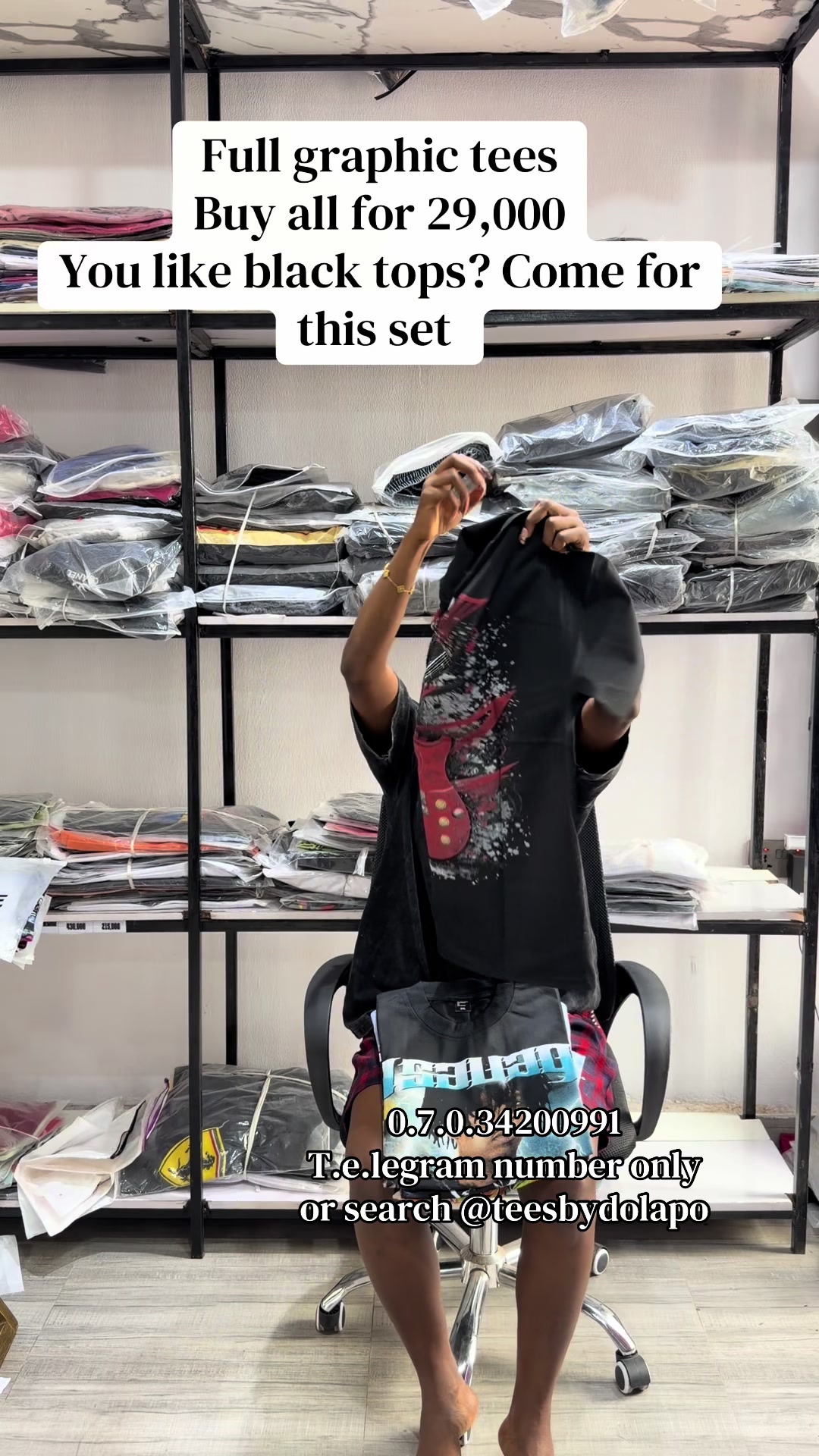 @TEES VENDOR IN IBADAN