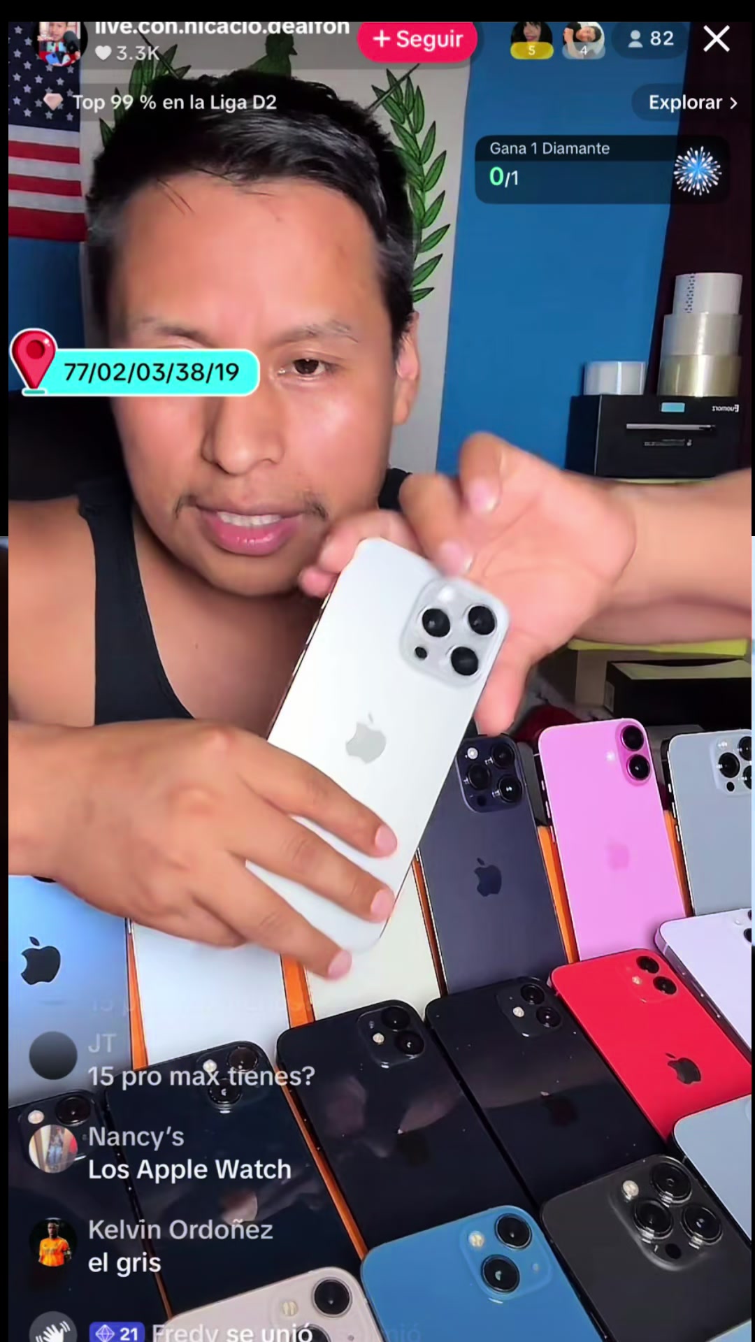 @iPhone liverados con Nicacio