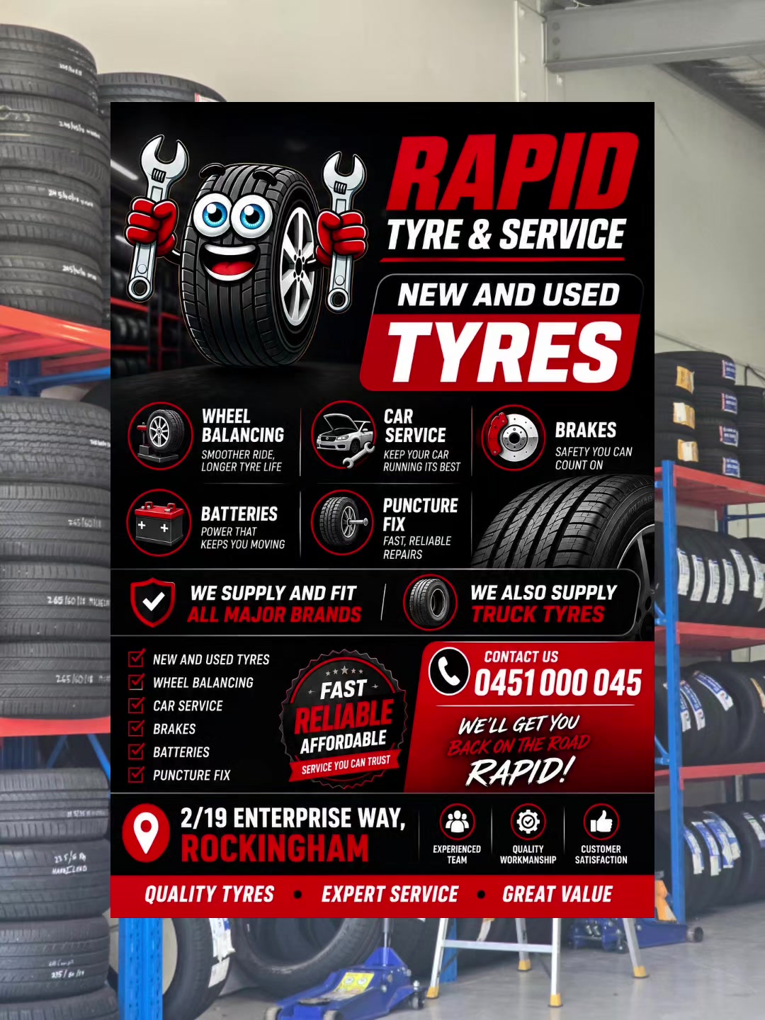 @Rapid Tyre And Service