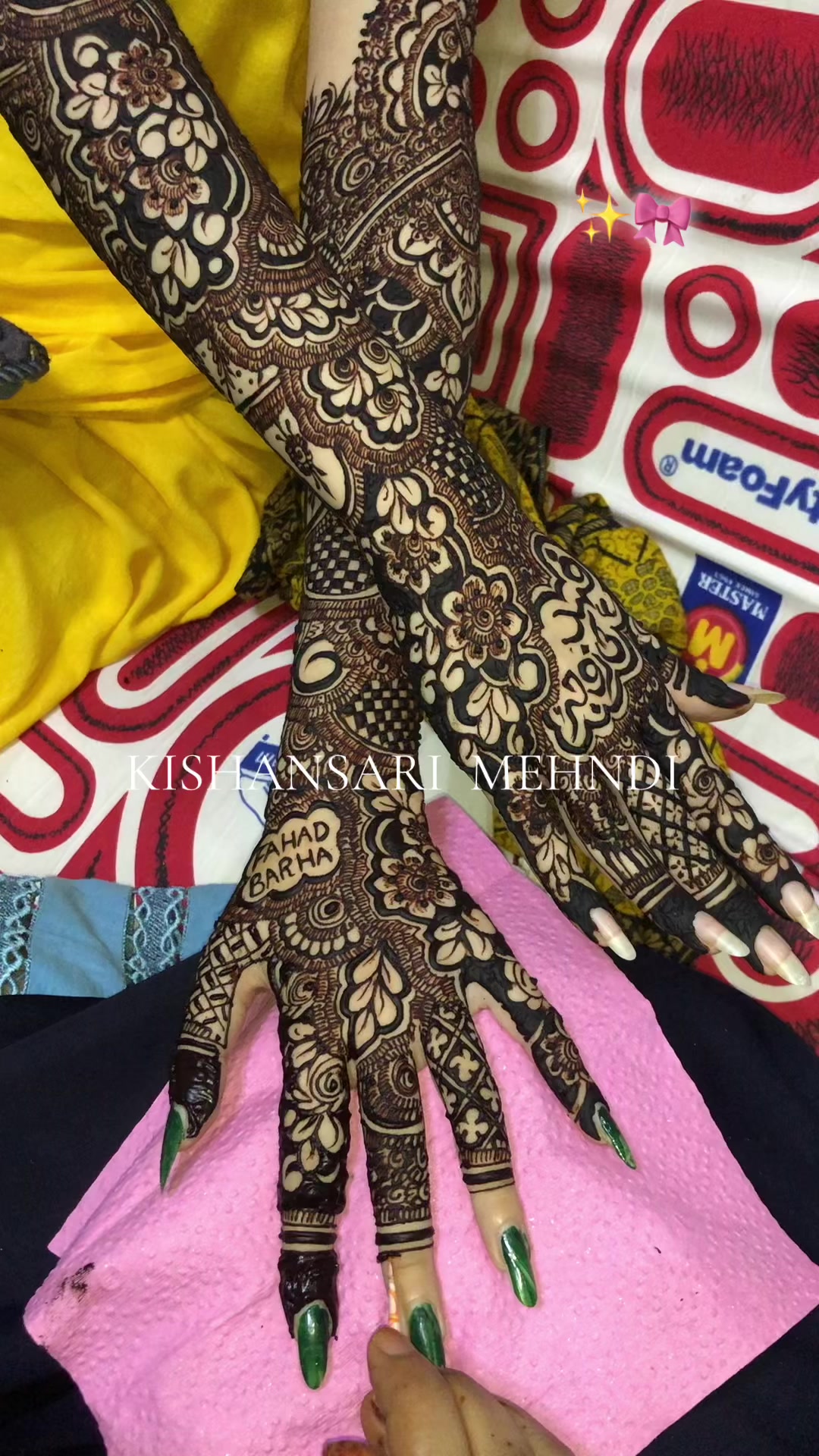 @KISHANSARI  MEHNDI🌿