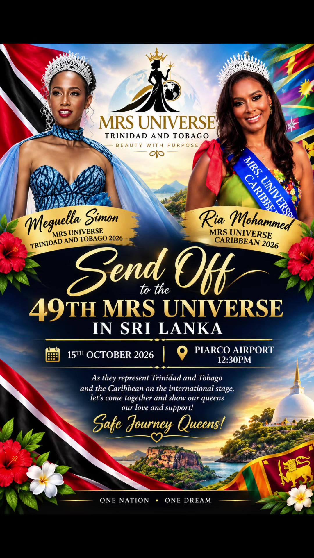 @Mrs Universe Trinidad & Tobago
