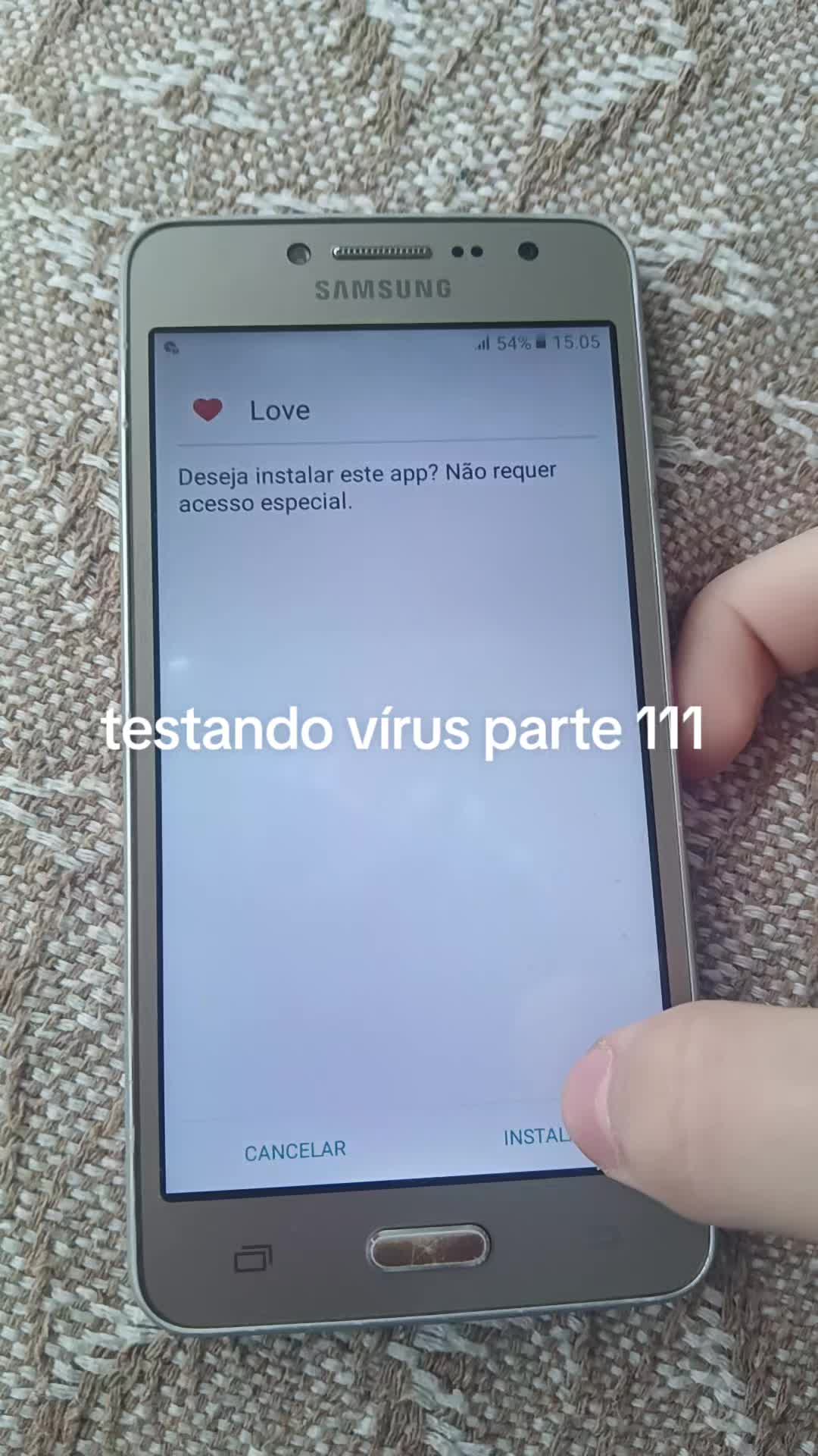 @testador de v&iacute;rus
