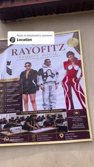 @Rayofitz Fashion house