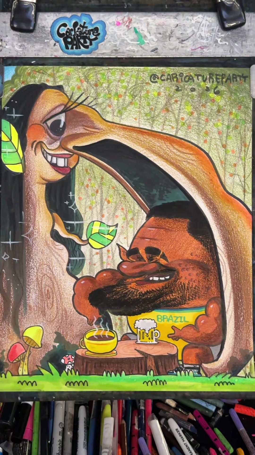 @Caricature Party