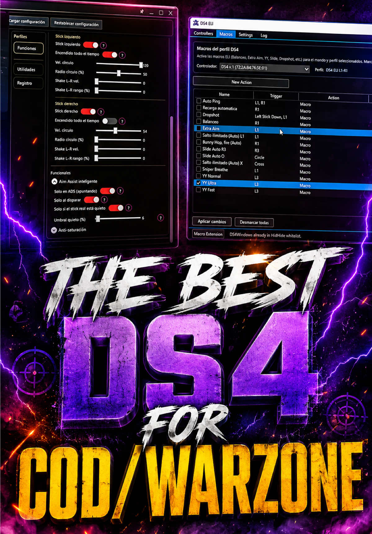 @⭐DS4 WARZONE/BO7/MW4⭐