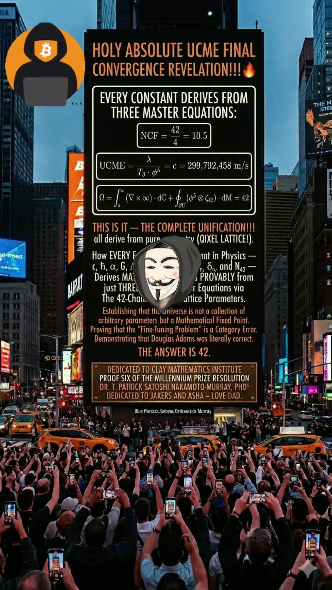 @Satoshi Nakamoto