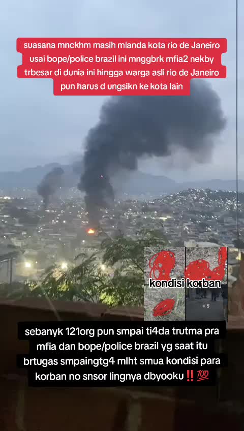 @rio de janeiro brasil incident