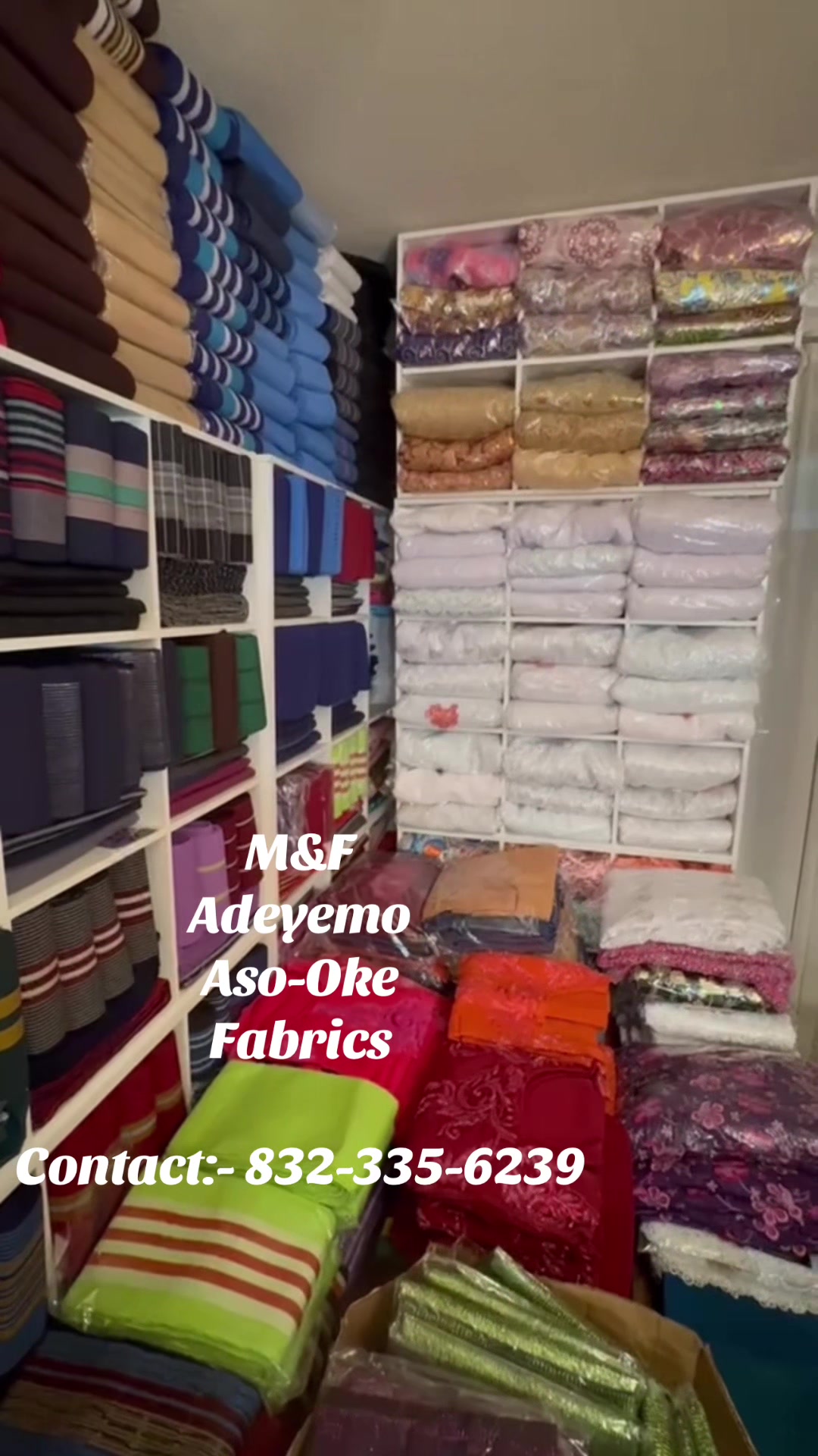 @M&F Aso-Oke Fabrics Houston Tx