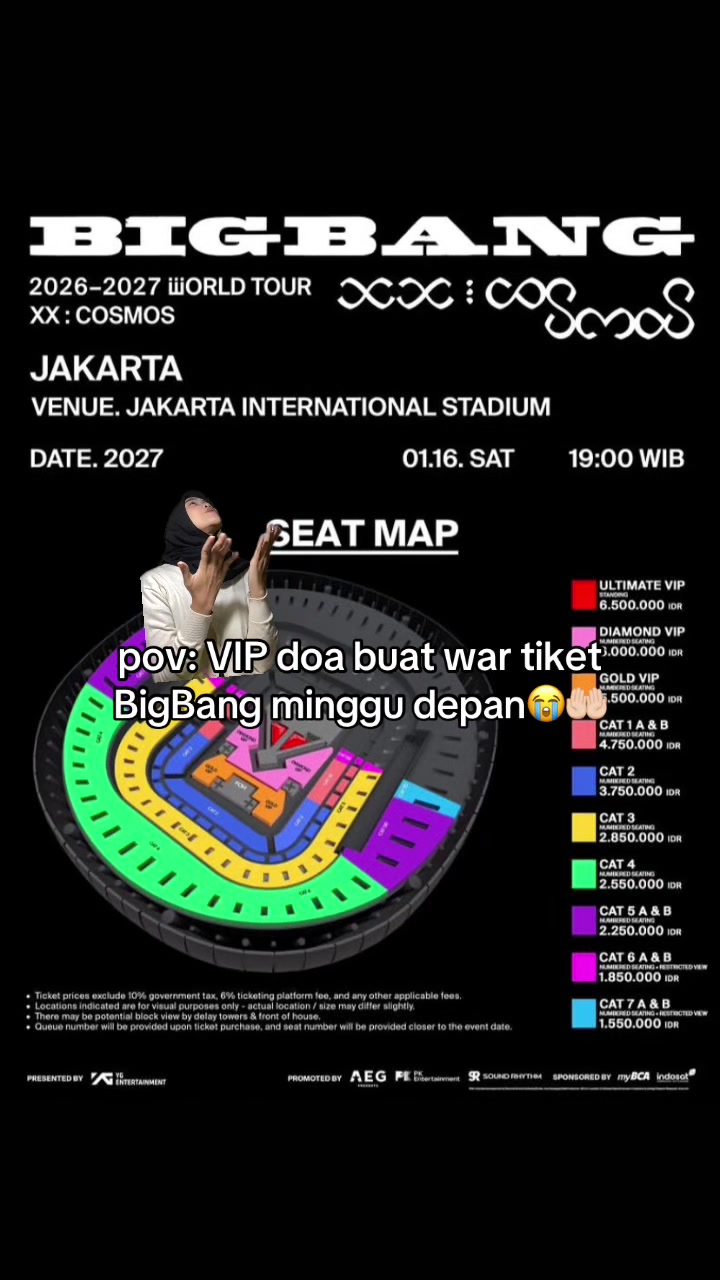 @jastip tiket konser handcarry
