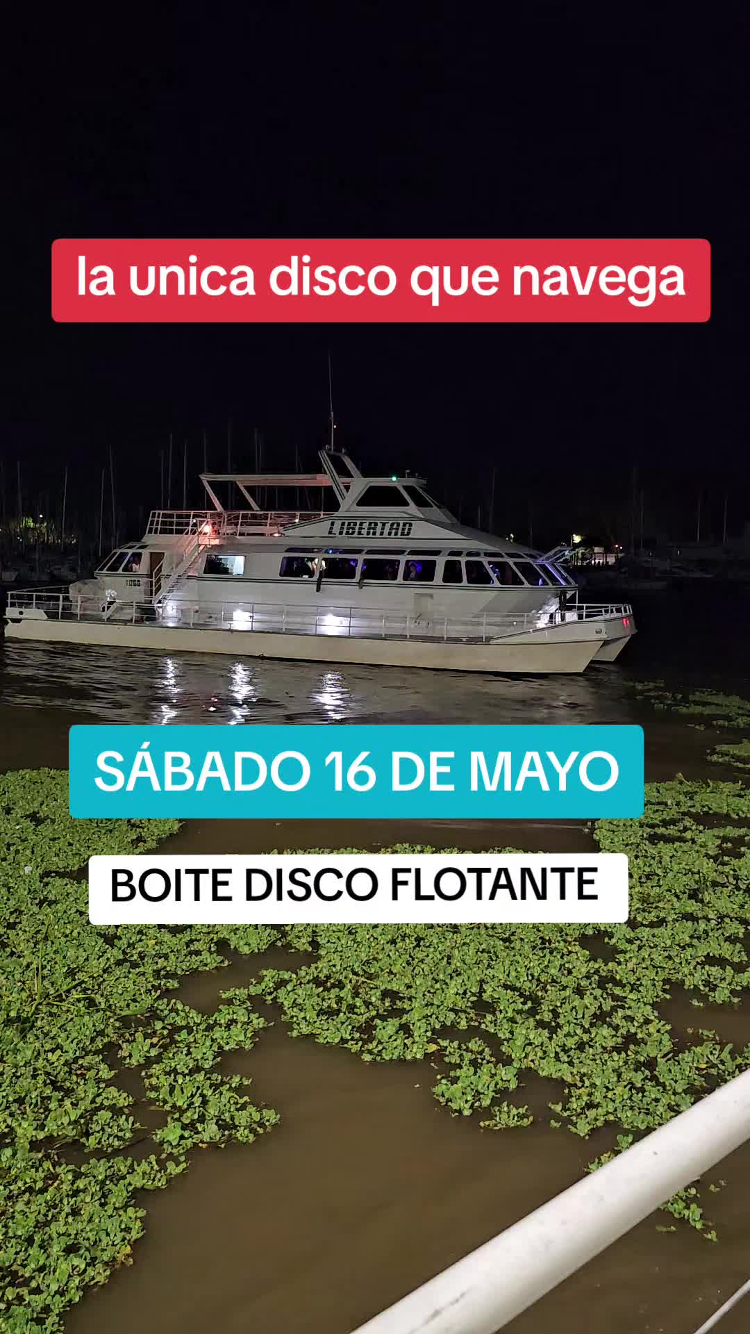 @fiesta en barco