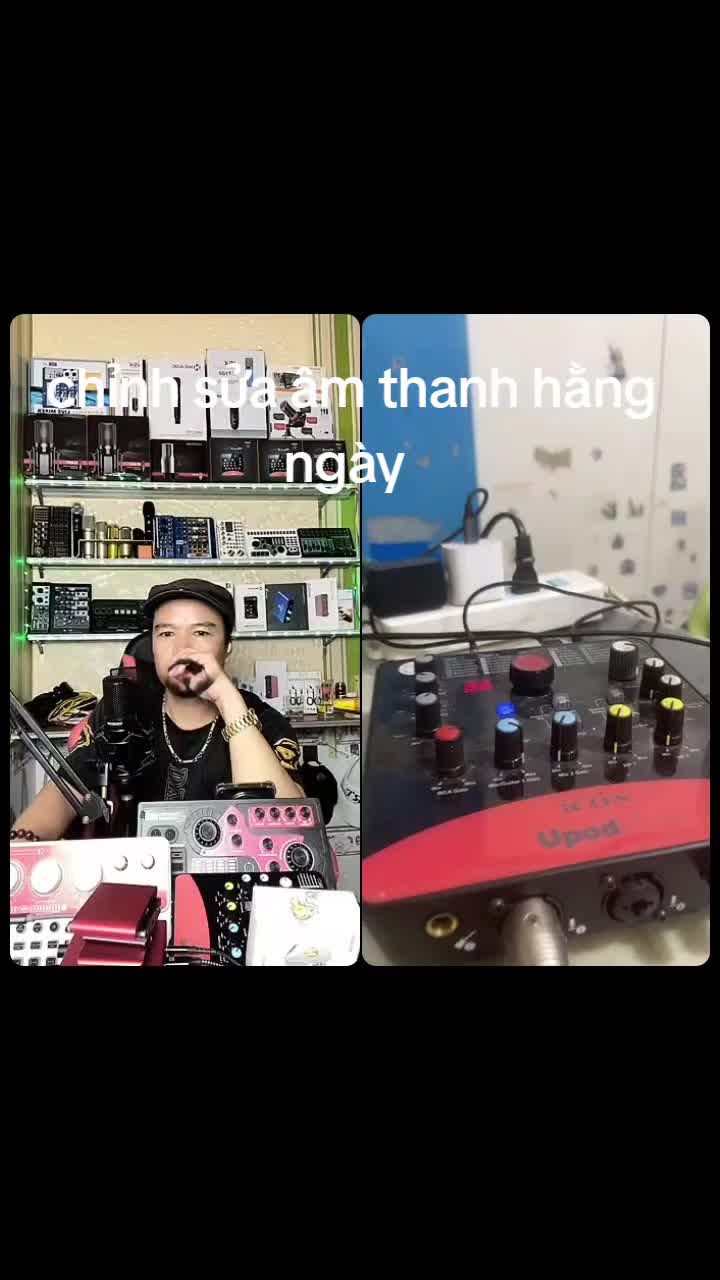 @HOÀNG LONG míc hát live