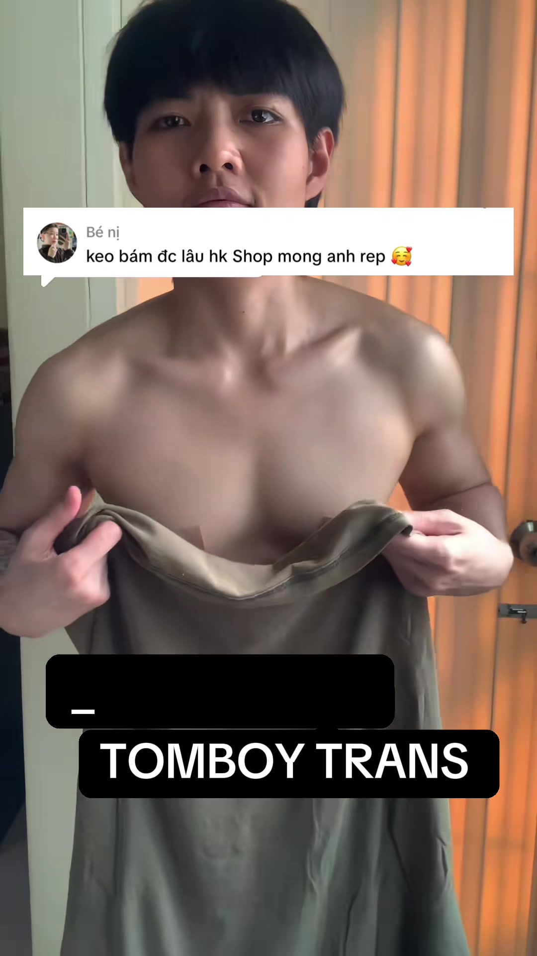 @Khánh Áo Nịt Tomboy Trans
