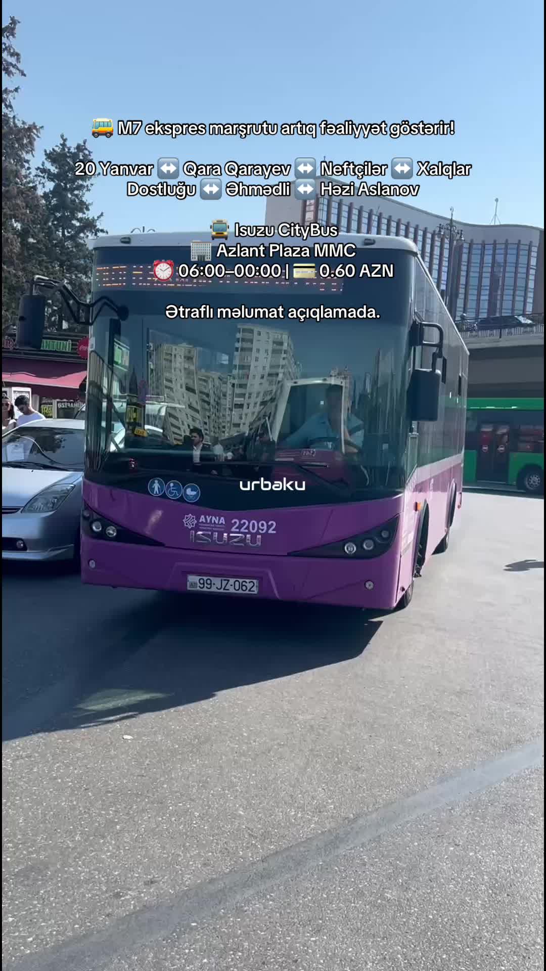 @Urban Routes Baku