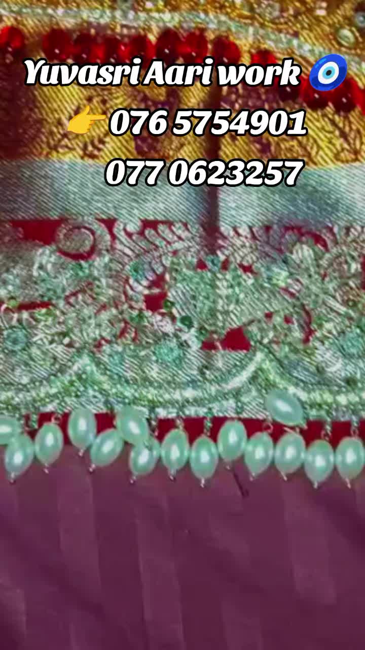 @Yuvasri Aari Work