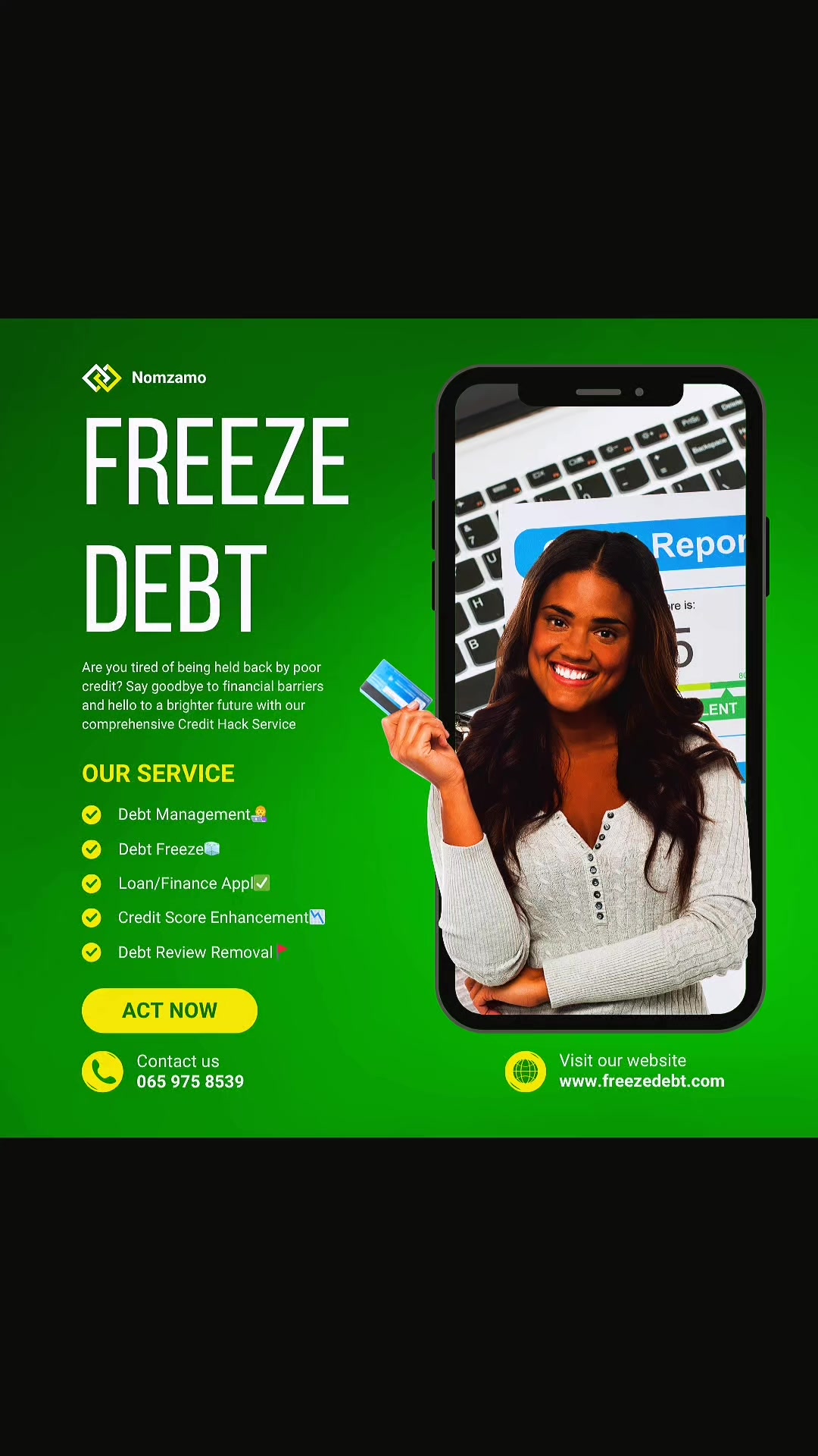 @Freeze Debt@Credit freezer