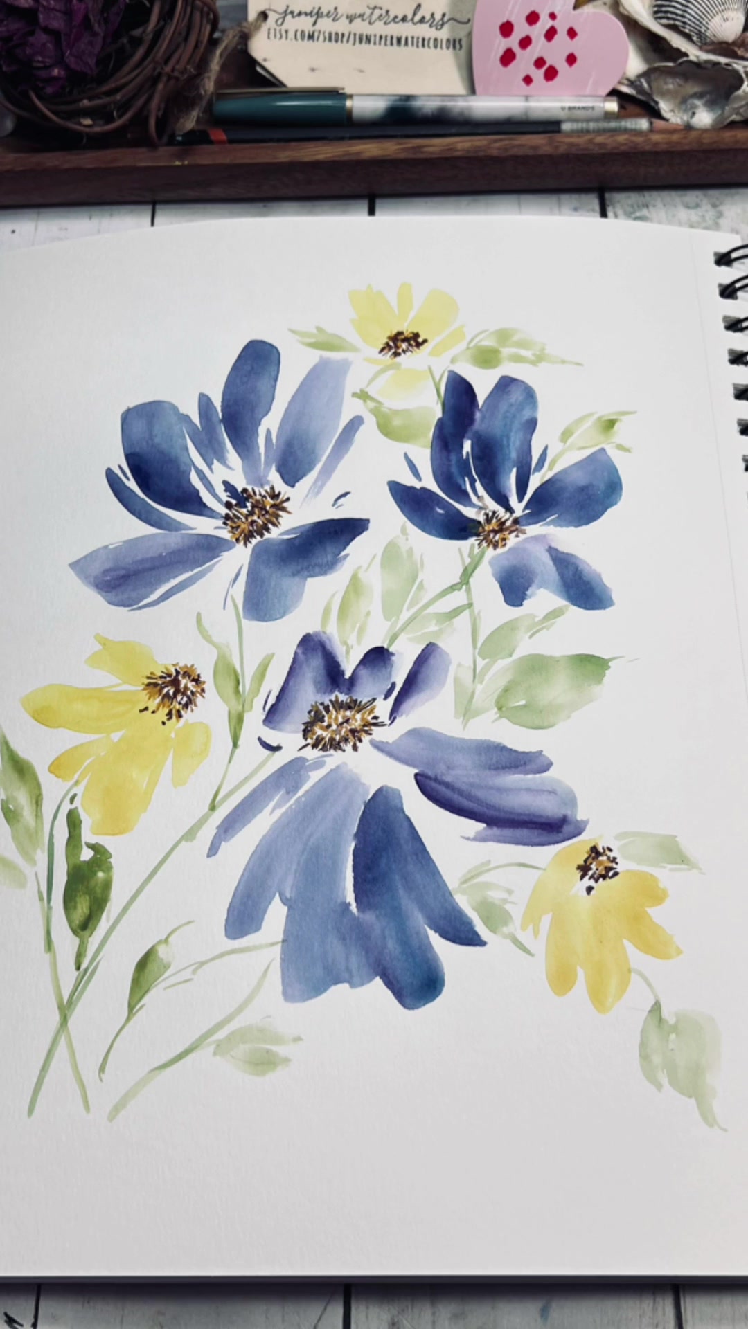 @Juniper Watercolors