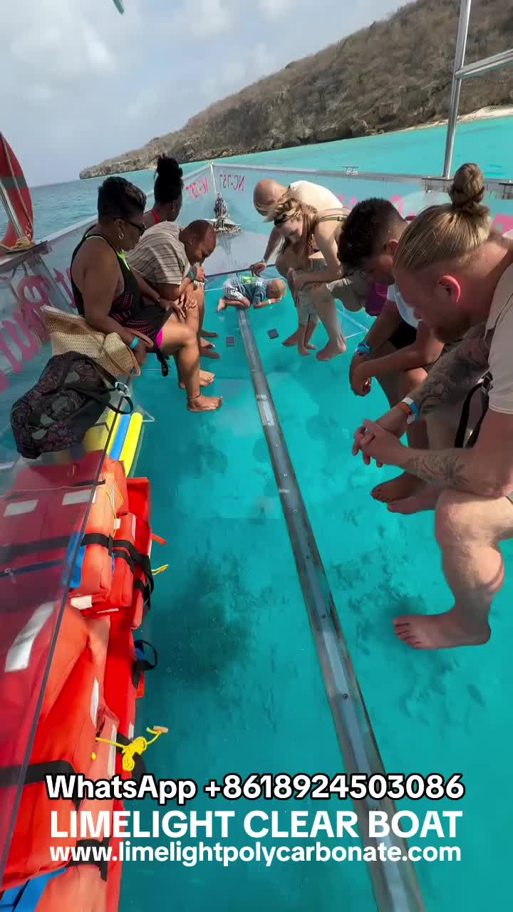 @clear boat transparent