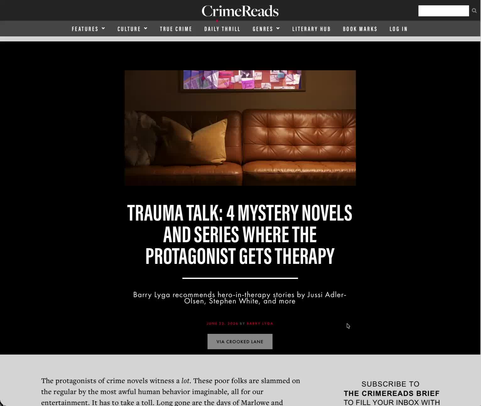 @Barry Lyga