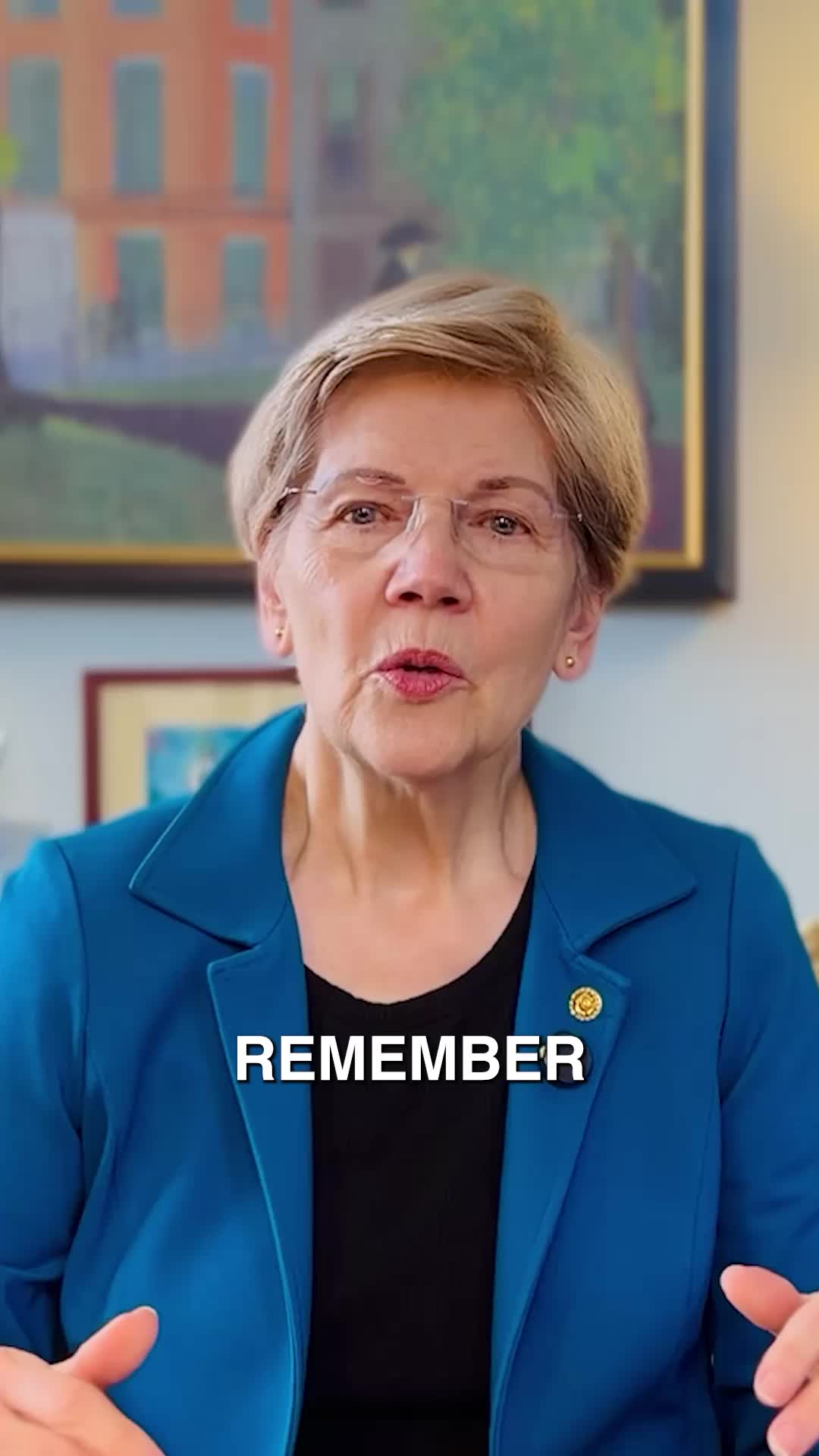 @Elizabeth Warren