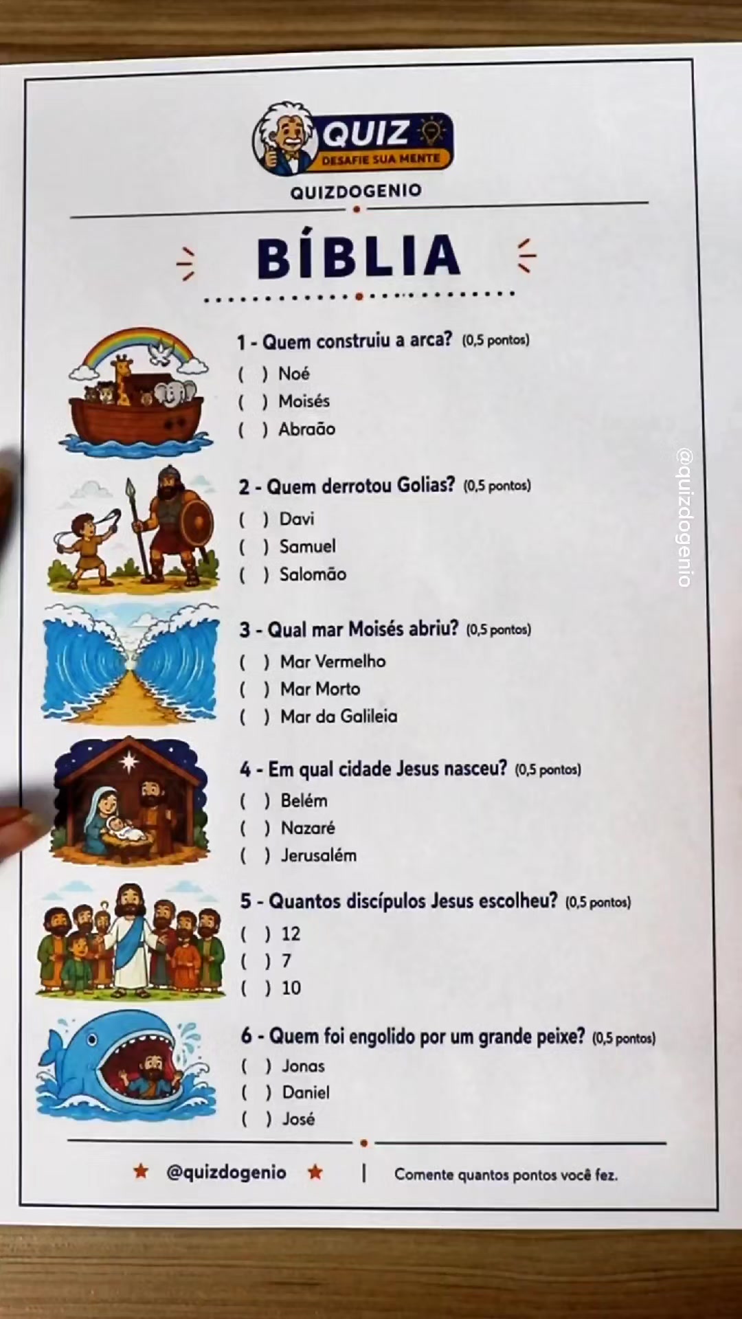 @Quiz do G&ecirc;nio
