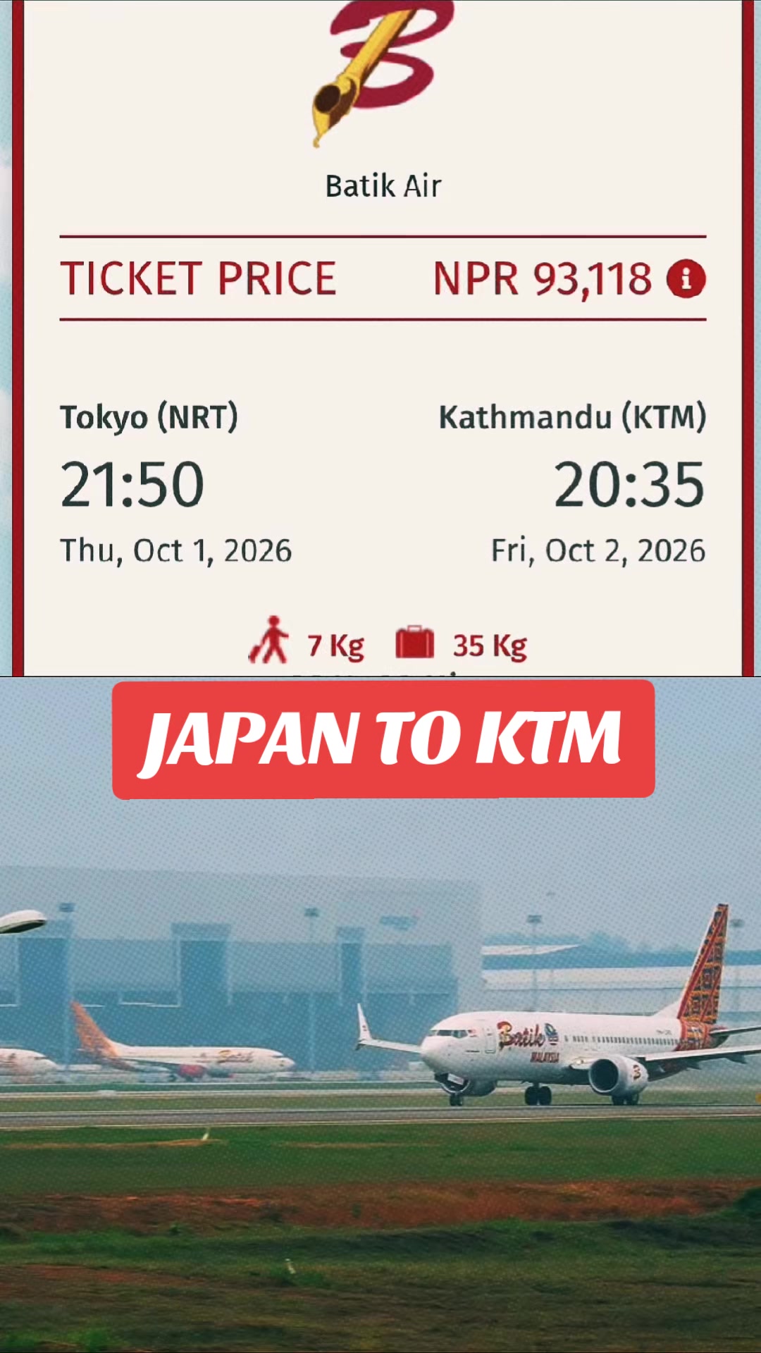 @Sasto Flight Ticket✈️