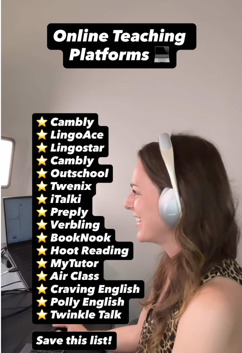 Platforms for online teaching 💻 My top | Jamie | ESL Teacher 365 ...