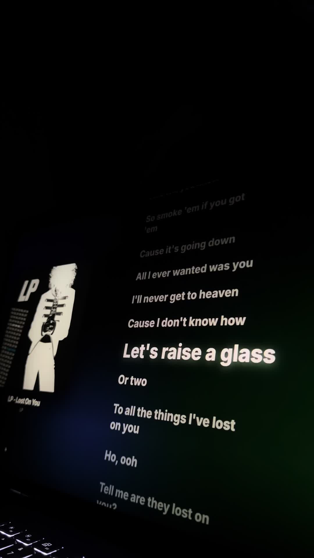 @Song lyrics
