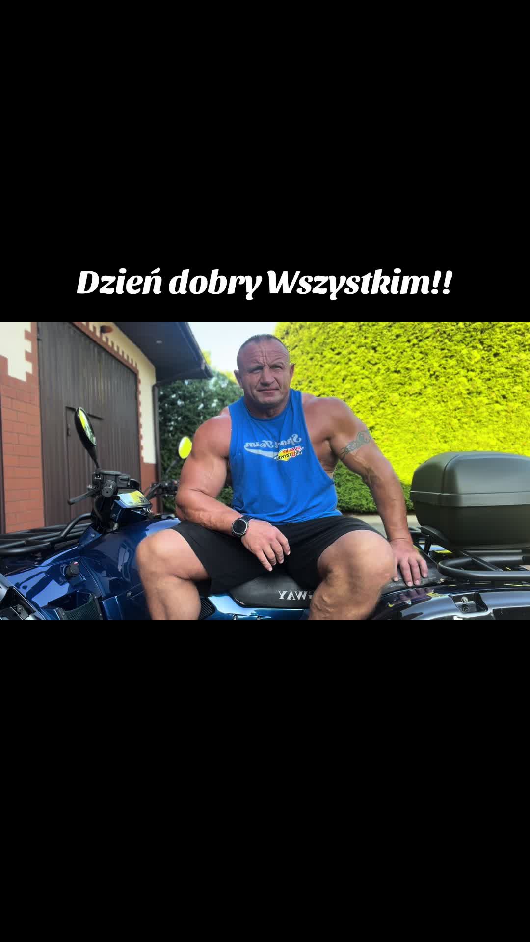 @Mariusz Pudzianowski