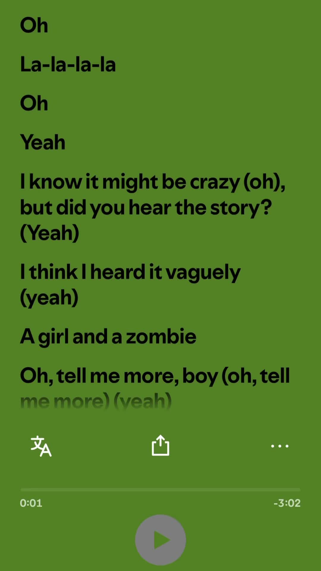 @Spotifygreen