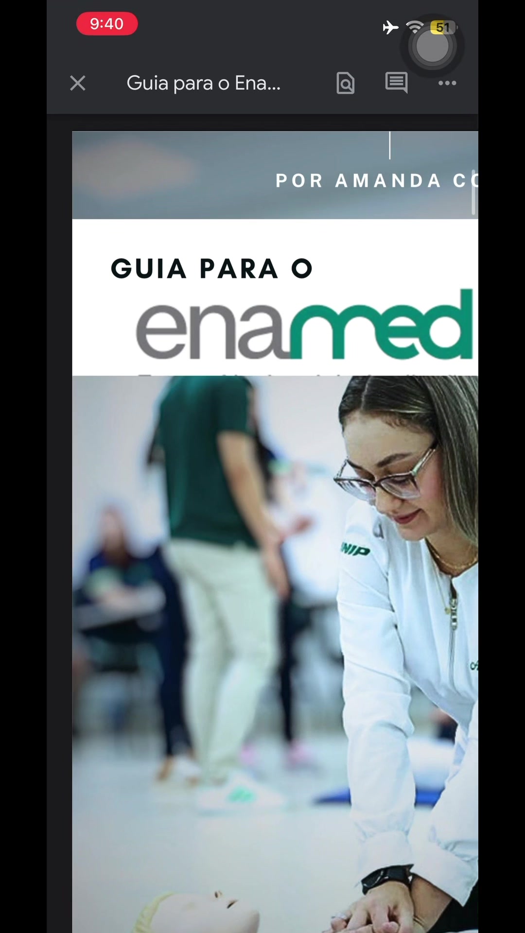 @Amanda Comin | medicina